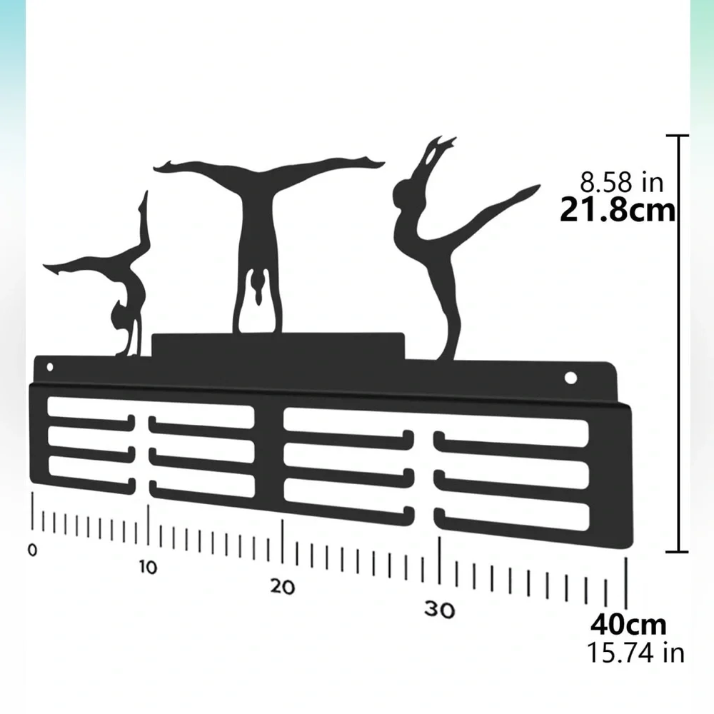Steel Gymnastics Medal Display